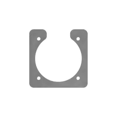 Caterpillar 3mmSa Harness Tools Mount Plak — açılı görünüm