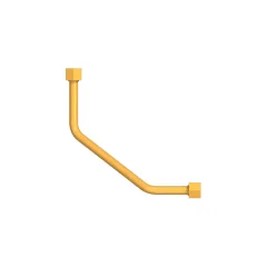 Caterpillar 15.75mm ID ⁇ Water Line Tube — açılı görünüm