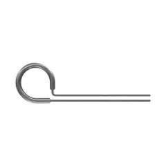 Caterpillar 12.70mm minimaler interner Durchmesserschleifenclip — Dreiviertelansicht