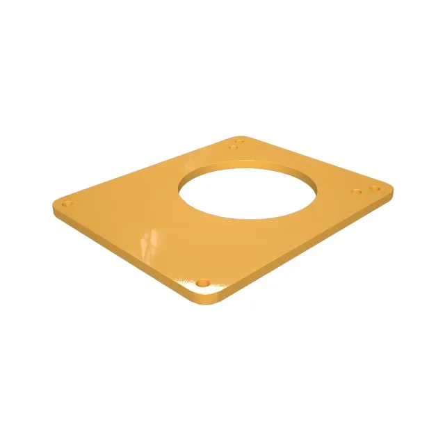 12mm Thick Pipe Support Plate