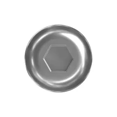 Caterpillar M6-1 x 16mm Rounded Pan Head Internal Hex Vida — açılı görünüm