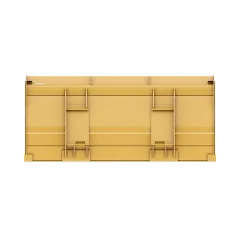 Caterpillar 1.0 m3 (1.3 yd3), Skid Steer Coupler, Base Edge Edge Edge — açılı görünüm