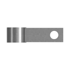 Caterpillar 19.05mm Internal Diameter Single Tube Loop Clip — three-quarter view
