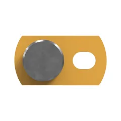 Caterpillar Bucket Linkage Pin — açılı görünüm