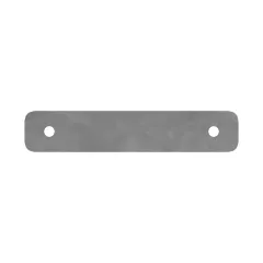 Caterpillar 2mm Kalınlık Baffle Mounting Strip Plak — açılı görünüm