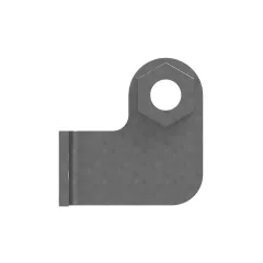 Caterpillar 3mm Thick Mounting Bracket — Dreiviertelansicht