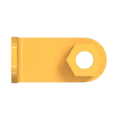 Caterpillar Boyanma Hatları Bracket Assembly — açılı görünüm