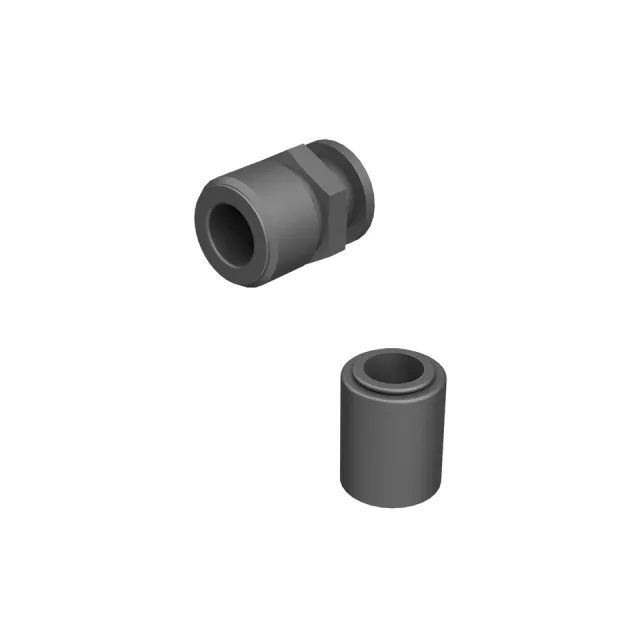 19.1mm İç Çapı 90° Hoş Elbow Coupling