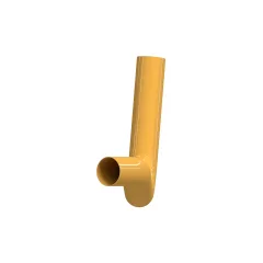 Caterpillar Fluid Carrying Tubo — vista en tres cuartos