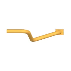 Caterpillar Hydraulic ÖLKÜHLER Lines ROHRLEITUNG — Dreiviertelansicht