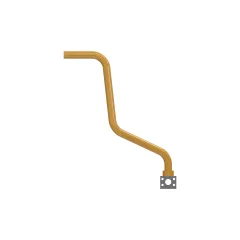 Caterpillar Hydraulic ÖLKÜHLER Lines ROHRLEITUNG — Dreiviertelansicht