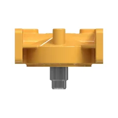 Caterpillar Fuel Filter Base — vista de três quartos