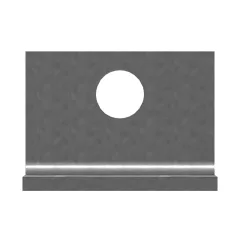 Caterpillar 4mm Thick Clip Mount Plate — açılı görünüm