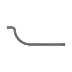 Caterpillar Single Hose Bottom Clip — açılı görünüm