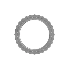 Caterpillar 100mm ID Inner Race and Roller Bearing — three-quarter view
