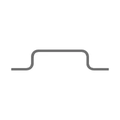 Caterpillar Çiftr Hidrolik Hattı Bracket — açılı görünüm
