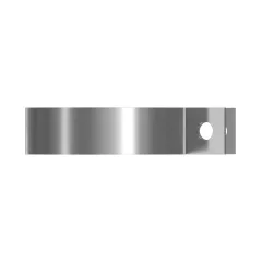 Caterpillar Single Tube Loop Clip — three-quarter view