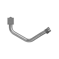 Caterpillar Tubo de linhas hidráulicas de diâmetro interno 19.3mm — vista de três quartos