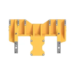 Caterpillar Exhaust Elbow Support — vue de trois quarts