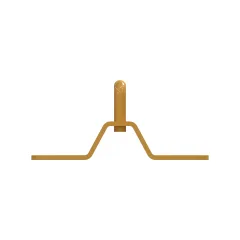 Caterpillar 120mm Long Hood Latch Striker — açılı görünüm