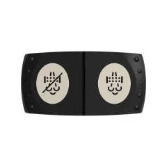 Caterpillar Tered Edilmiş Rocker Switch — açılı görünüm