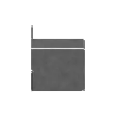 Caterpillar Flood Lamp Mount Plate — Dreiviertelansicht