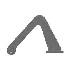Caterpillar Compactor Guard Hinge — açılı görünüm