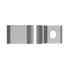 Caterpillar 28.40mm Diamètre intérieur Double tube boucle — vue de trois quarts