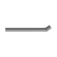 Caterpillar Fender Support Plate — Dreiviertelansicht