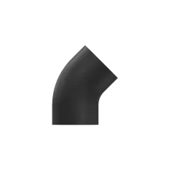 Caterpillar Water Lines Elbow — vista en tres cuartos
