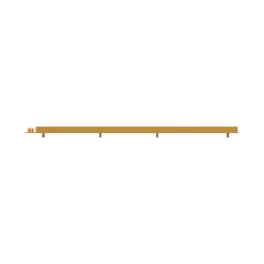 Caterpillar M12 Left Hand Main Deflector PLATTE — Dreiviertelansicht