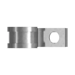 Caterpillar 24mm Inner Diameter Cushion Loop Clip — three-quarter view