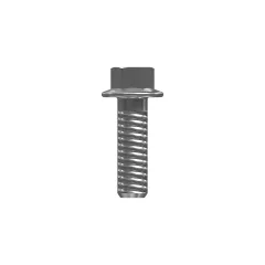 Caterpillar M12-1.75 x 40mm Bolt tête de bretelle de hexagone — vue de trois quarts