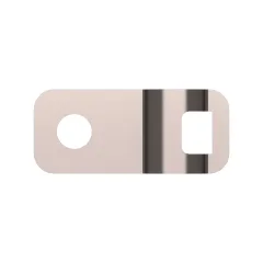 Caterpillar 12.70mm Single Tube Half Slot Clip — açılı görünüm