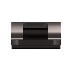 Caterpillar 12.70mm Single Tube Half Slot Clip — açılı görünüm