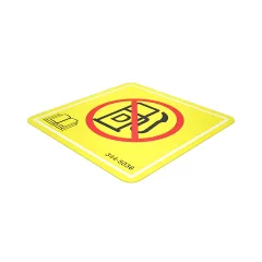Caterpillar 50mm Length Warning Film