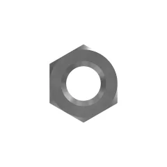 Caterpillar M8 x 1.25mm Hex Somun — açılı görünüm