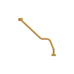 Caterpillar Axle Oil Cool Line Tube Assembly — açılı görünüm