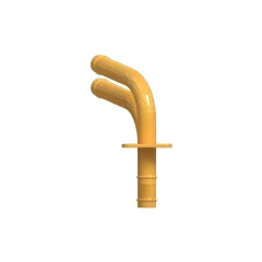 Caterpillar Hose Lines Support Plate — açılı görünüm