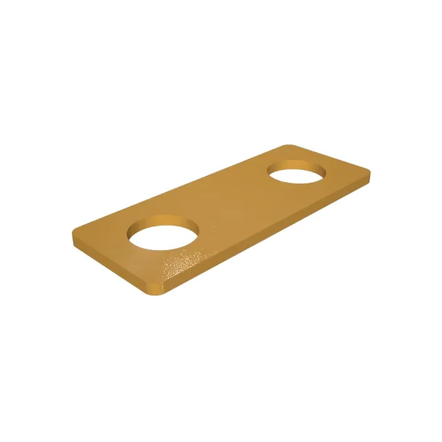 3mm Dicke zwei Bolzen Montage Clamp Platte