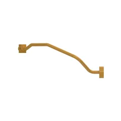 Caterpillar 19.3mm Inner Diameter Hydraulic Front Lines Tube — three-quarter view