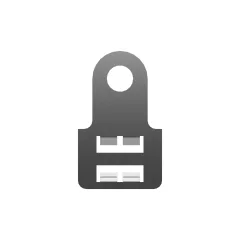 Caterpillar 35mm Wide Wiring Clip — açılı görünüm