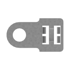 Caterpillar 1.5mm Thick Ladder Clip — açılı görünüm