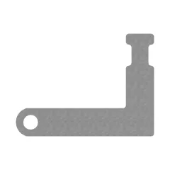 Caterpillar 2.5mm Kalınlık Bracket Dağı — açılı görünüm