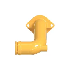 Caterpillar 59.22mm Diamètre extérieur Elbow de sortie d'eau — vue de trois quarts