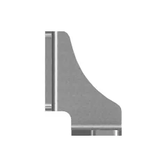 Caterpillar 6mm Kalınlık Bracket — açılı görünüm