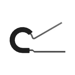 Caterpillar 12.7mm Çapı Silikon — açılı görünüm