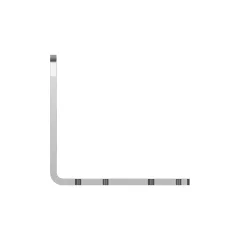 Caterpillar 3mm Thick Soporte Ménsula — vista en tres cuartos