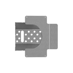 Caterpillar Drive Shaft Protector Plate — vista en tres cuartos