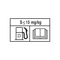 Caterpillar 40mm Length Fuel Film — vista de três quartos